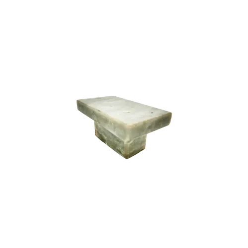 Bouton de meuble RECTANGLE Marbre Gris