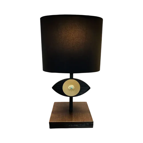 Lamp Oeil Eye Light You matt black matt gold and bright gold