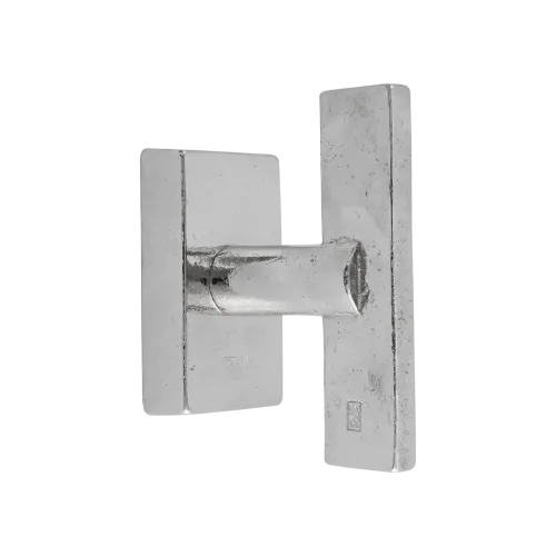 Poignée de fenêtre en T 2017 platine rectangle