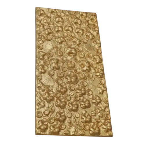 Plaque de tirage rectangle FLOWER 300x150mm