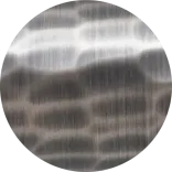 Burnished Nickel hammered